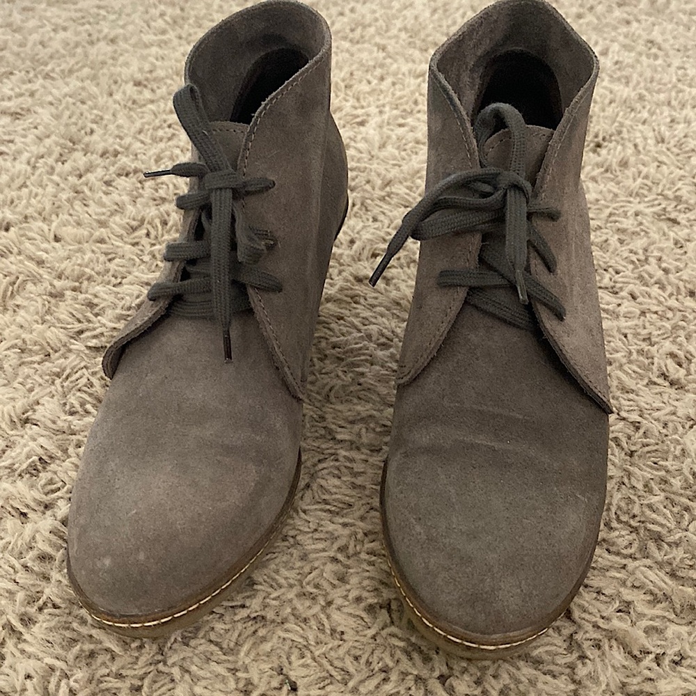 Women’s JCrew Suede Booties, Size 7